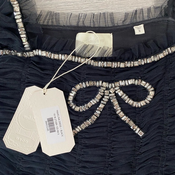 NWT Doen Pamelina Dress with Bow Accent - Picture 3 of 7